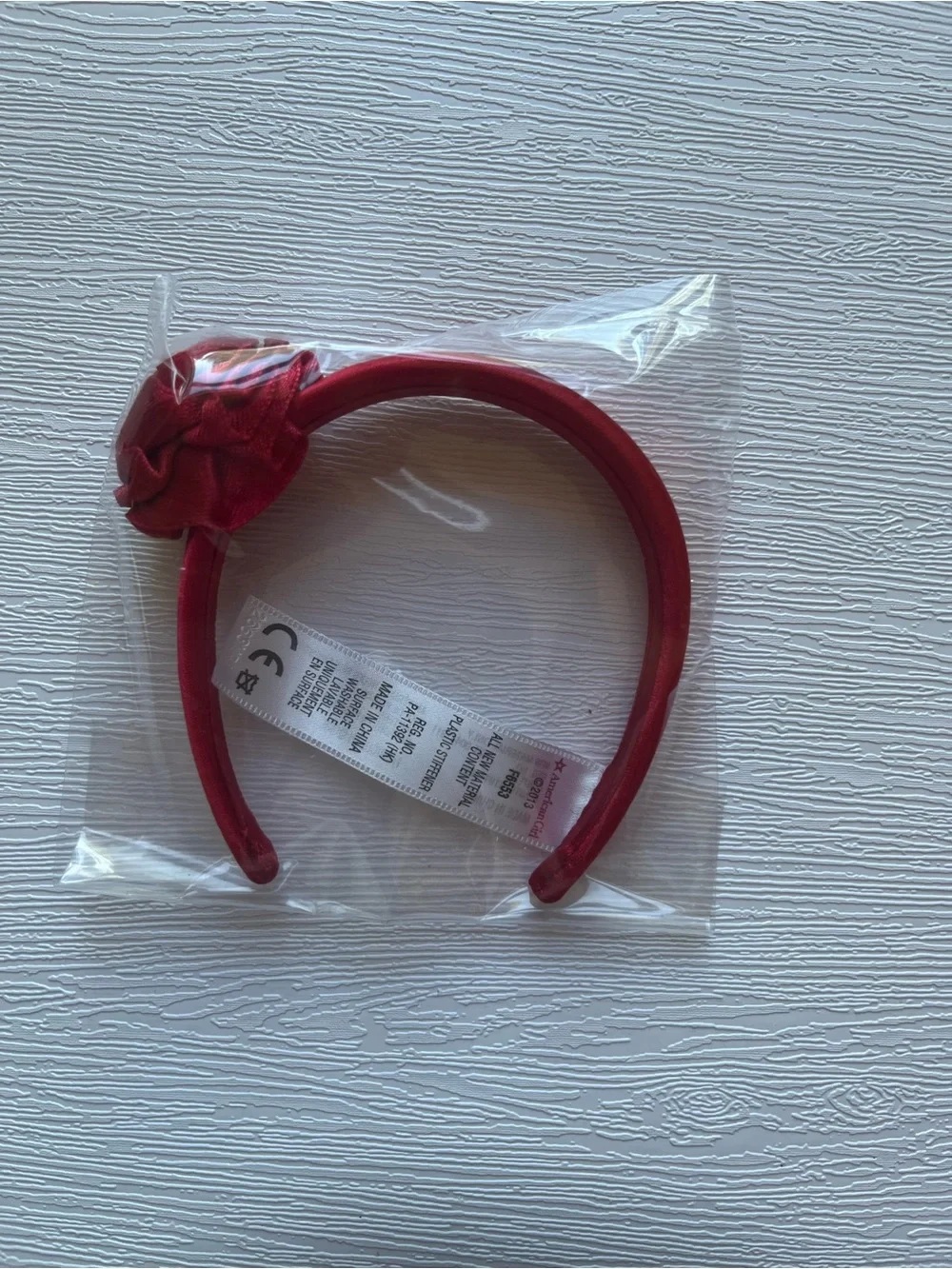 American Girl NIB Bitty Baby Red Party Dress Twinkle Party Outfit